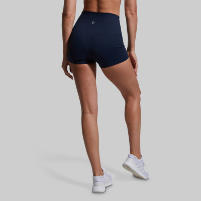 BORN PRIMITIVE NEW HEIGHTS BOOTY SHORTS - NAVY