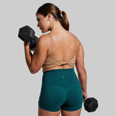 BORN PRIMITIVE NEW HEIGHTS BOOTY SHORTS - PINE