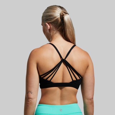 BORN PRIMITIVE VITALITY SPORTS BRA - BLACK
