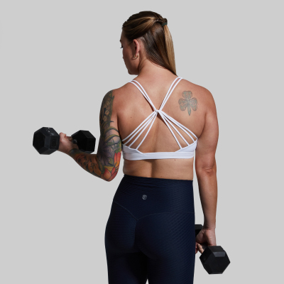 BORN PRIMITIVE VITALITY SPORTS BRA - WHITE