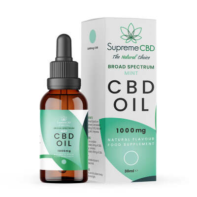 Broad Spectrum Supreme CBD Oil 30ml - 1000mg