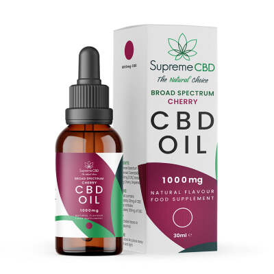 Broad Spectrum Supreme CBD Oil 30ml - 1000mg
