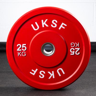 UKSF IWF Colour Coded Bumper Plates (clearance sale)