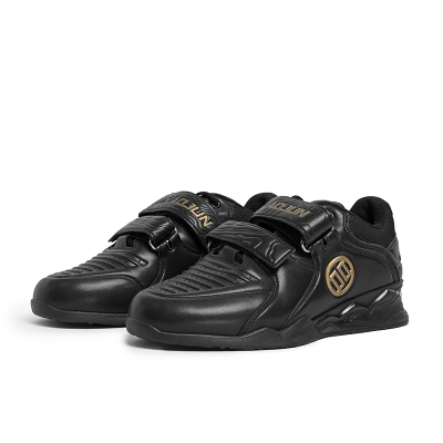 LU XIAOJUN WEIGHTLIFTING SHOES BLACK