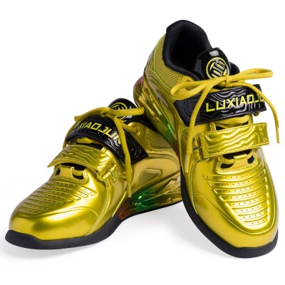 LU XIAOJUN WEIGHTLIFTING SHOES GOLD