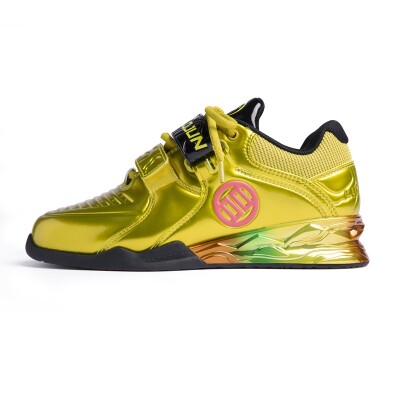 LU XIAOJUN WEIGHTLIFTING SHOES GOLD