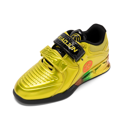 LU XIAOJUN WEIGHTLIFTING SHOES GOLD