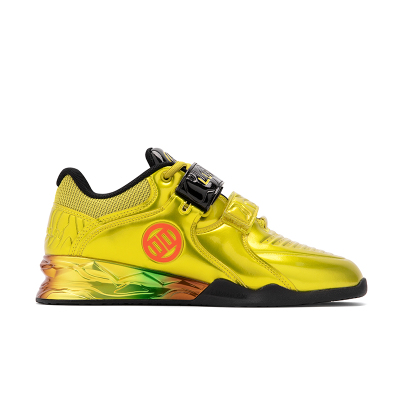 LU XIAOJUN WEIGHTLIFTING SHOES GOLD