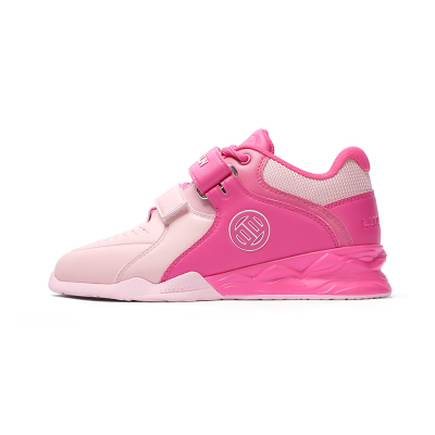 LU XIAOJUN WEIGHTLIFTING SHOES PINK BERRY
