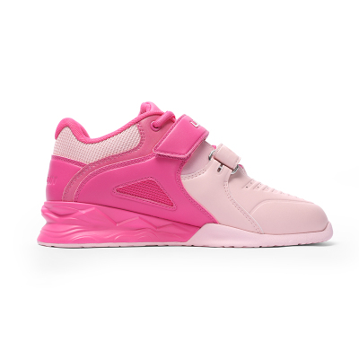 LU XIAOJUN WEIGHTLIFTING SHOES PINK BERRY