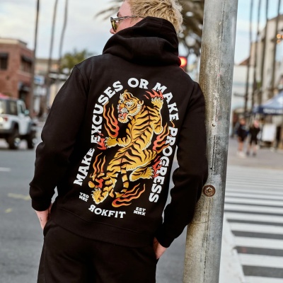 MAKE EXCUSES OR MAKE PROGRESS HOODIE