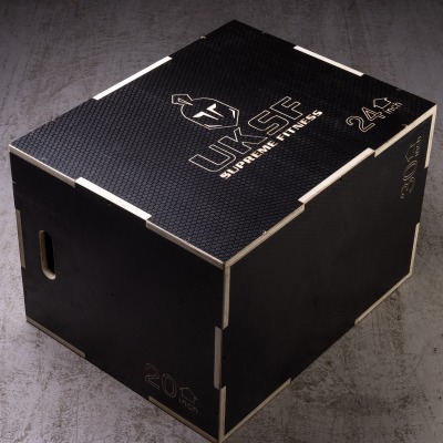 Multi-Size Plyometric Box Anti-Slip Finish
