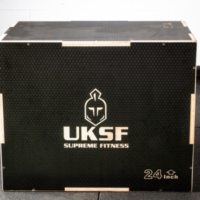 Multi-Size Plyometric Box Anti-Slip Finish