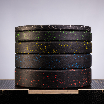 Speckled Crumb Olympic Bumper Plates