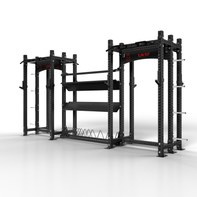 Stryker 4 bay combo storage power rack