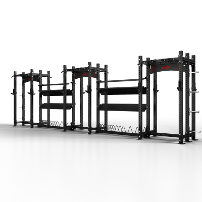 Stryker 4 bay combo storage power rack