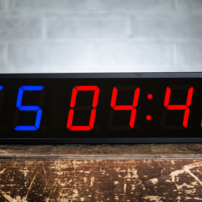 UKSF Timer Clock Display Stopwatch Custom Intervals