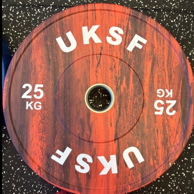 UKSF Marble Olympic Bumper Plates