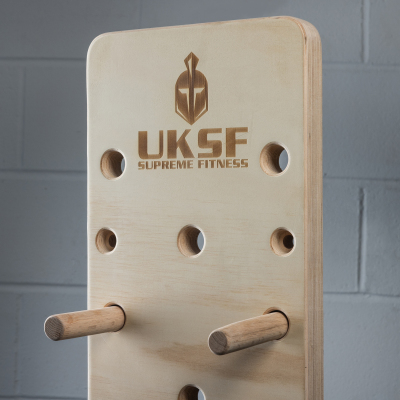 UKSF Wooden Climbing Peg Board