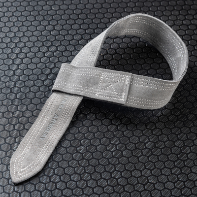 UKSF leather lifting straps GREY