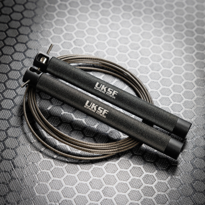 UKSF super lightweight X3 speed rope Black