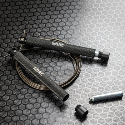 UKSF super lightweight X3 speed rope Black